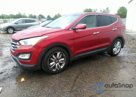 2013 Hyundai Santa Fe Sport 2.0T из США, поврежденный, VIN 5XYZW3LA8DG025319